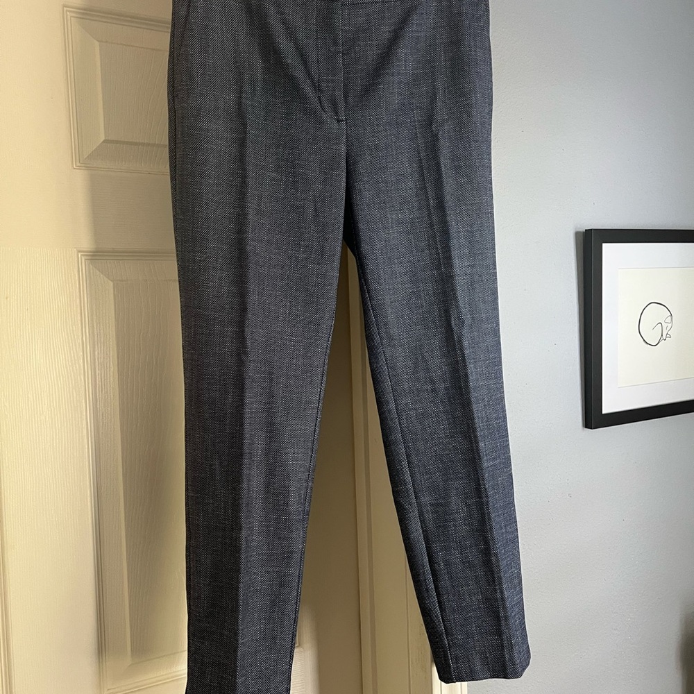 Stylish Blue/White Dress Pants
